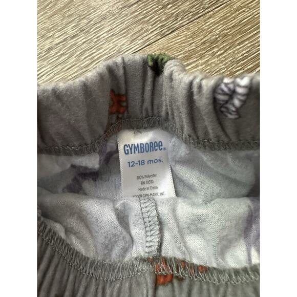 Gymboree Halloween Monster Pajamas 12-18M Boys EUC Spooky Cute Fall PJs - Picture 4 of 5